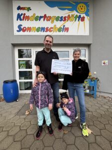 Mehr über den Artikel erfahren Der Bürgerverein Bindlacher Berg e.V. spendet 250€ an die KITA Sonnenschein